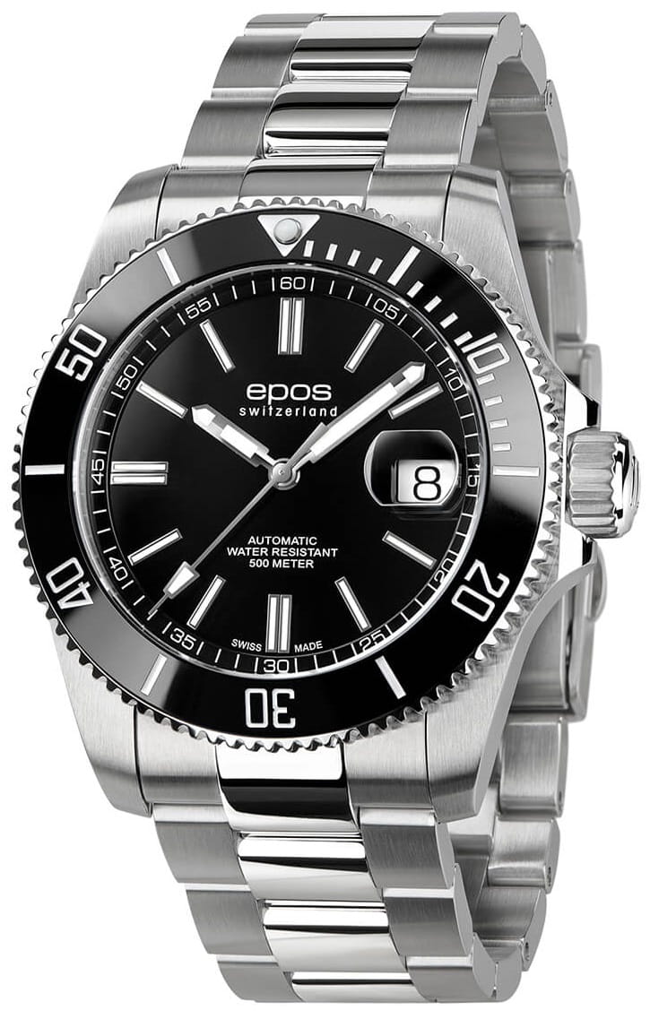 Epos Epos Diver 3504.131.20.15.30 , наручные мужские часы фото под углом
