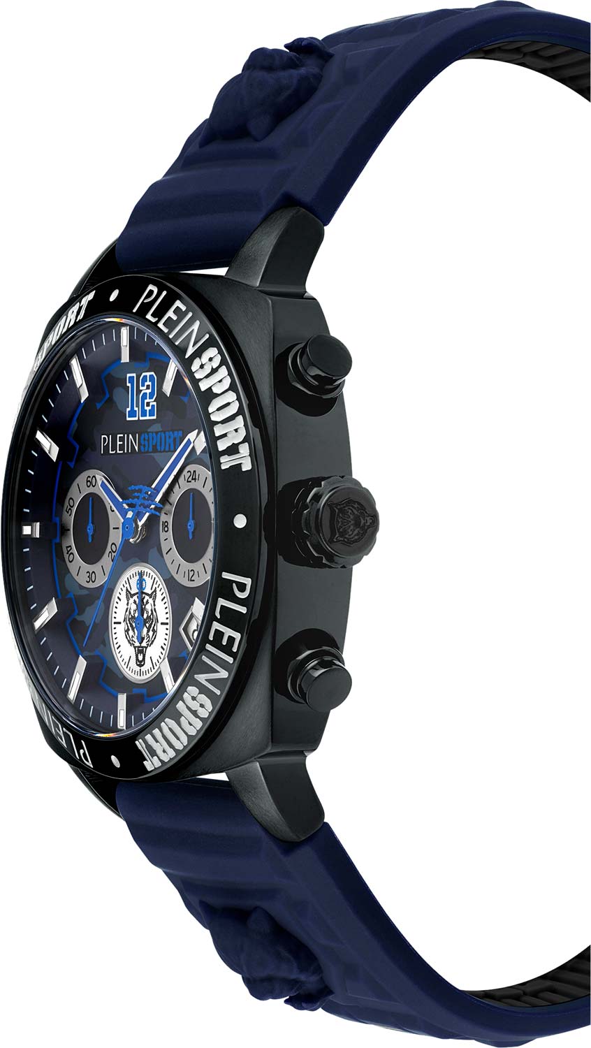 Plein Sport Plein Sport Wildcat PSGBA0323,  германия мужские часы на браслете силикон боковой вид