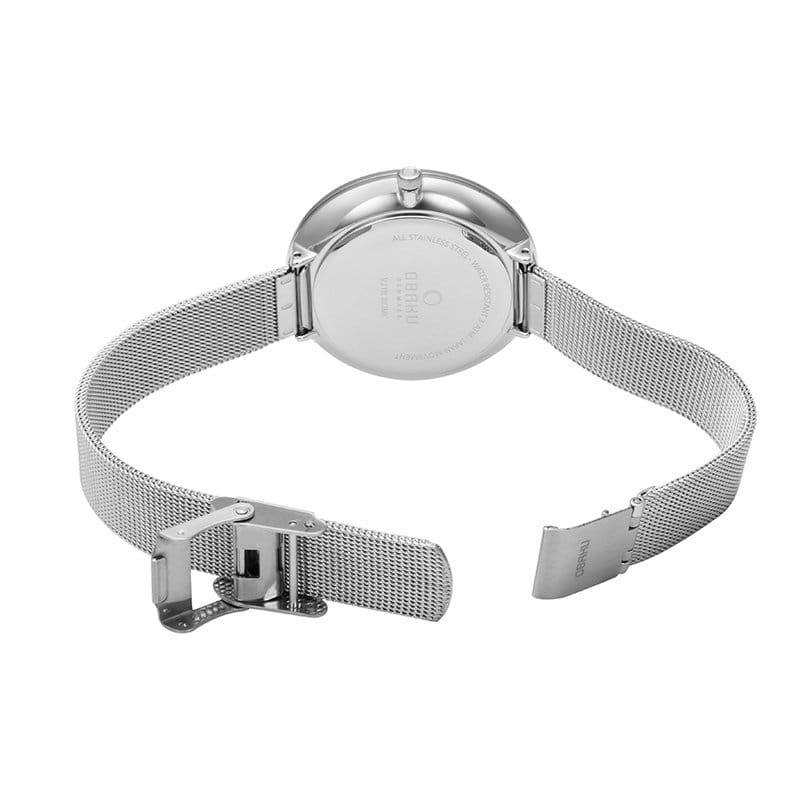 Оригинальные часы Obaku Obaku V211LXCIMC кварцевые калибр механизма  общий вид