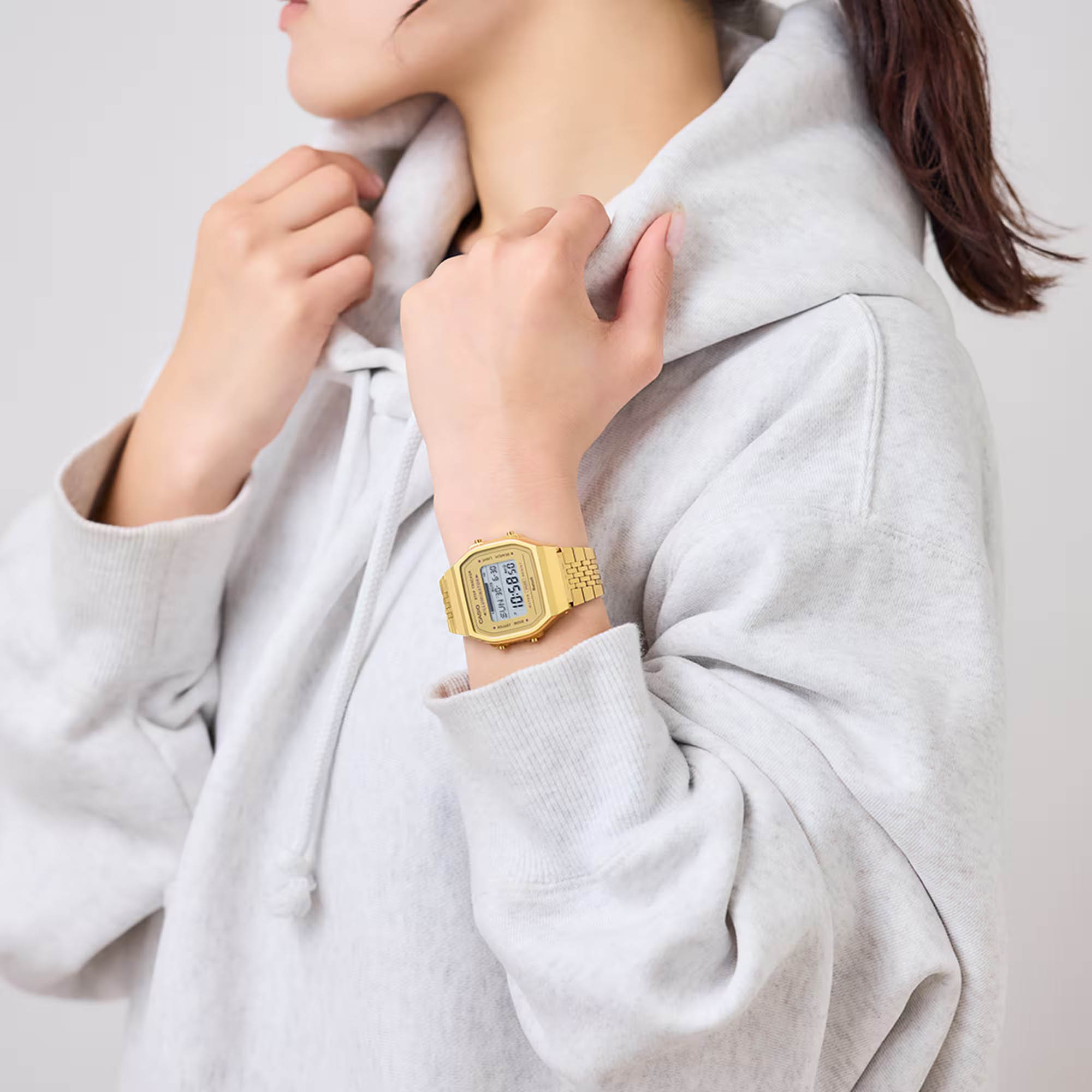 Casio Casio Vintage ABL-100WEG-9A , наручные мужские часы фото под углом