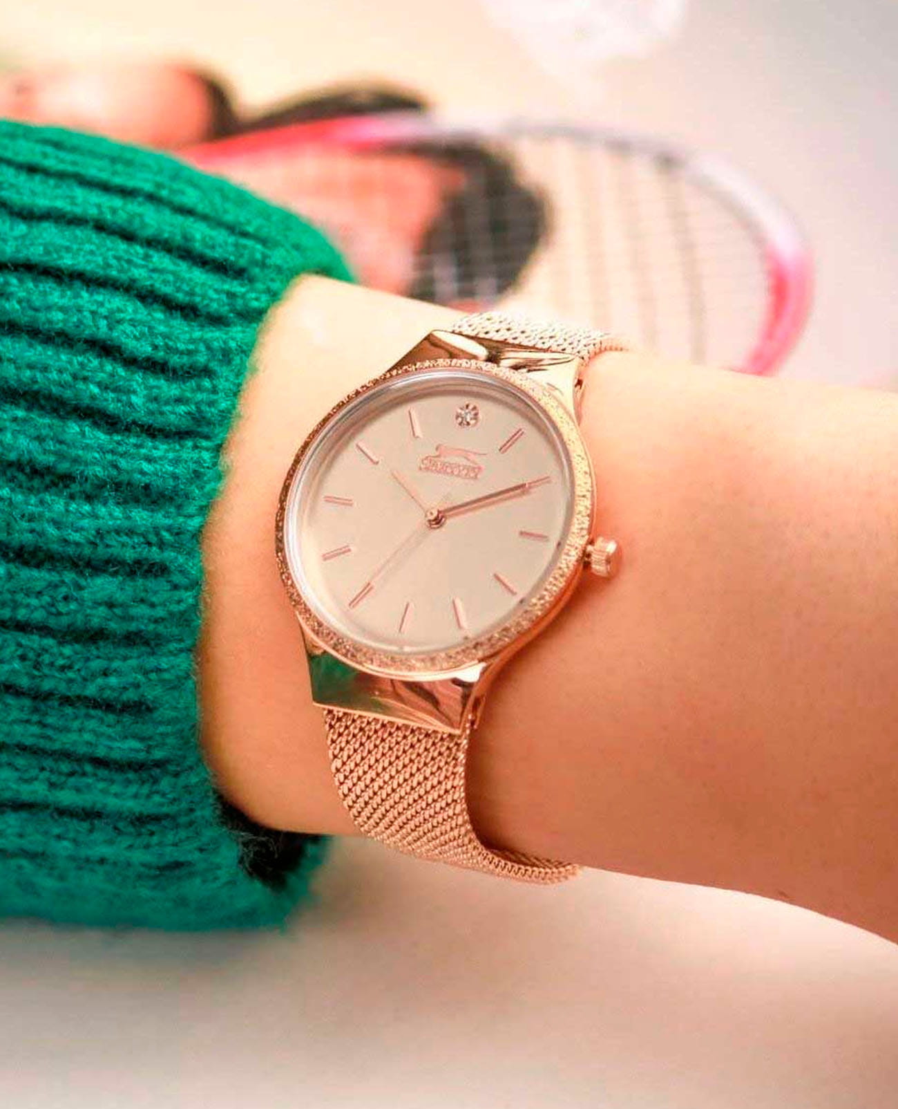 Slazenger Slazenger Classic SL.09.2015.3.02  - задняя крышка сталь металл корпуса, англия часы