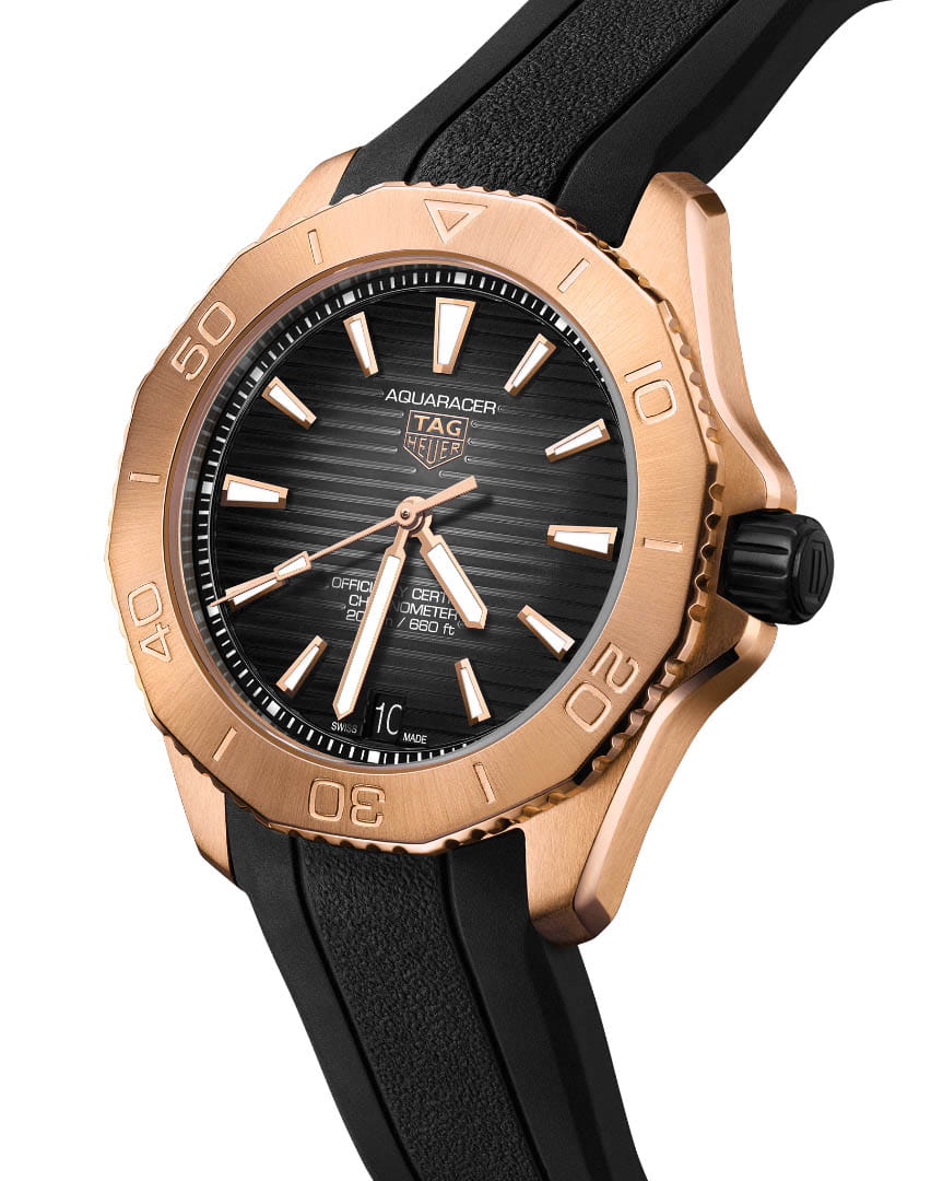 TAG Heuer TAG Heuer Aquaracer Professional 200 WBP5150.FT6199 , наручные мужские часы фото под углом