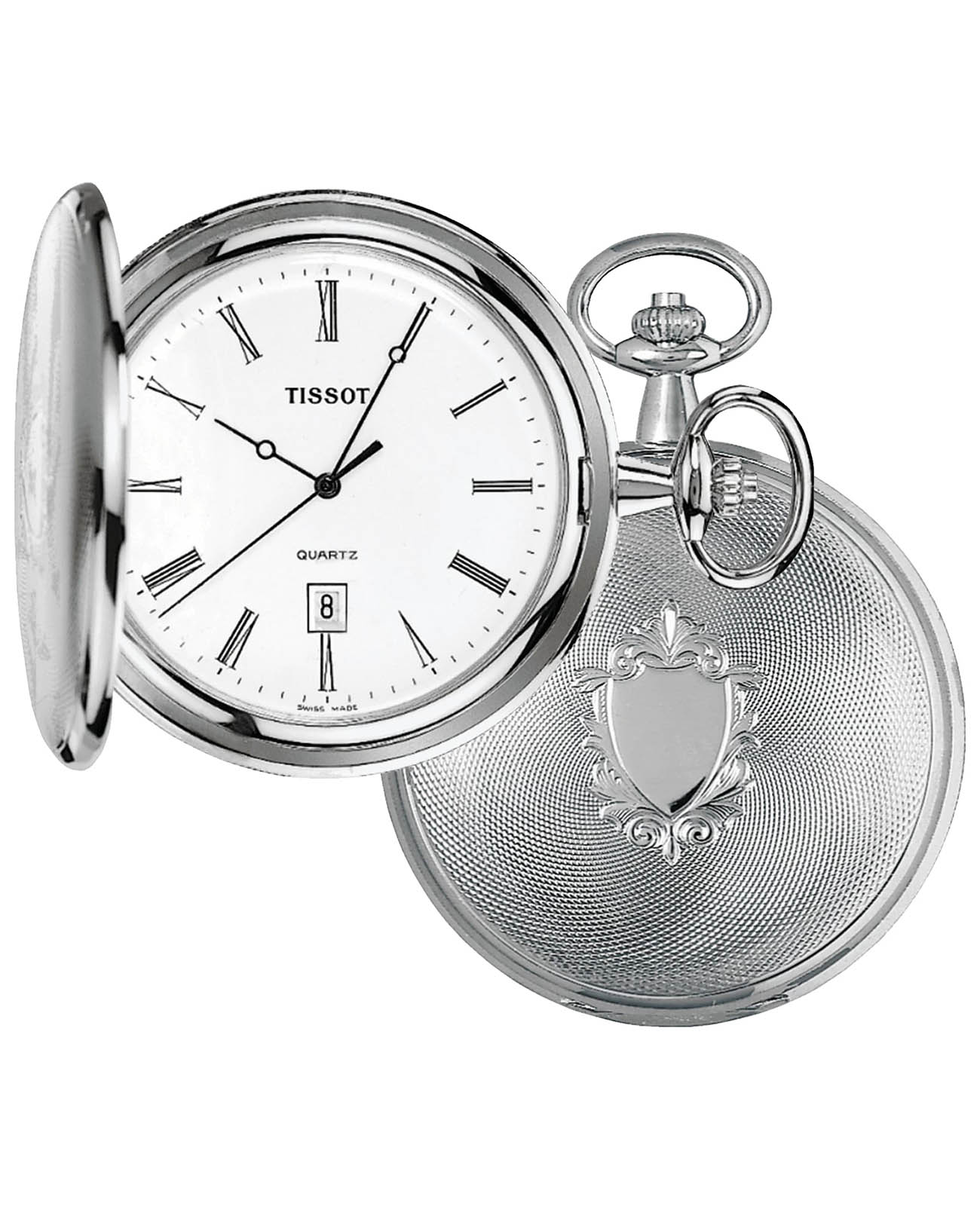 Tissot Tissot Savonnette T83.6.508.13 , наручные мужские часы фото под углом