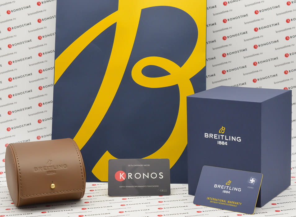 Оригинальные часы Breitling Breitling Aviator 8 Chronograph 43 A13316101B1X3 механические калибр механизма breitling 13 общий вид