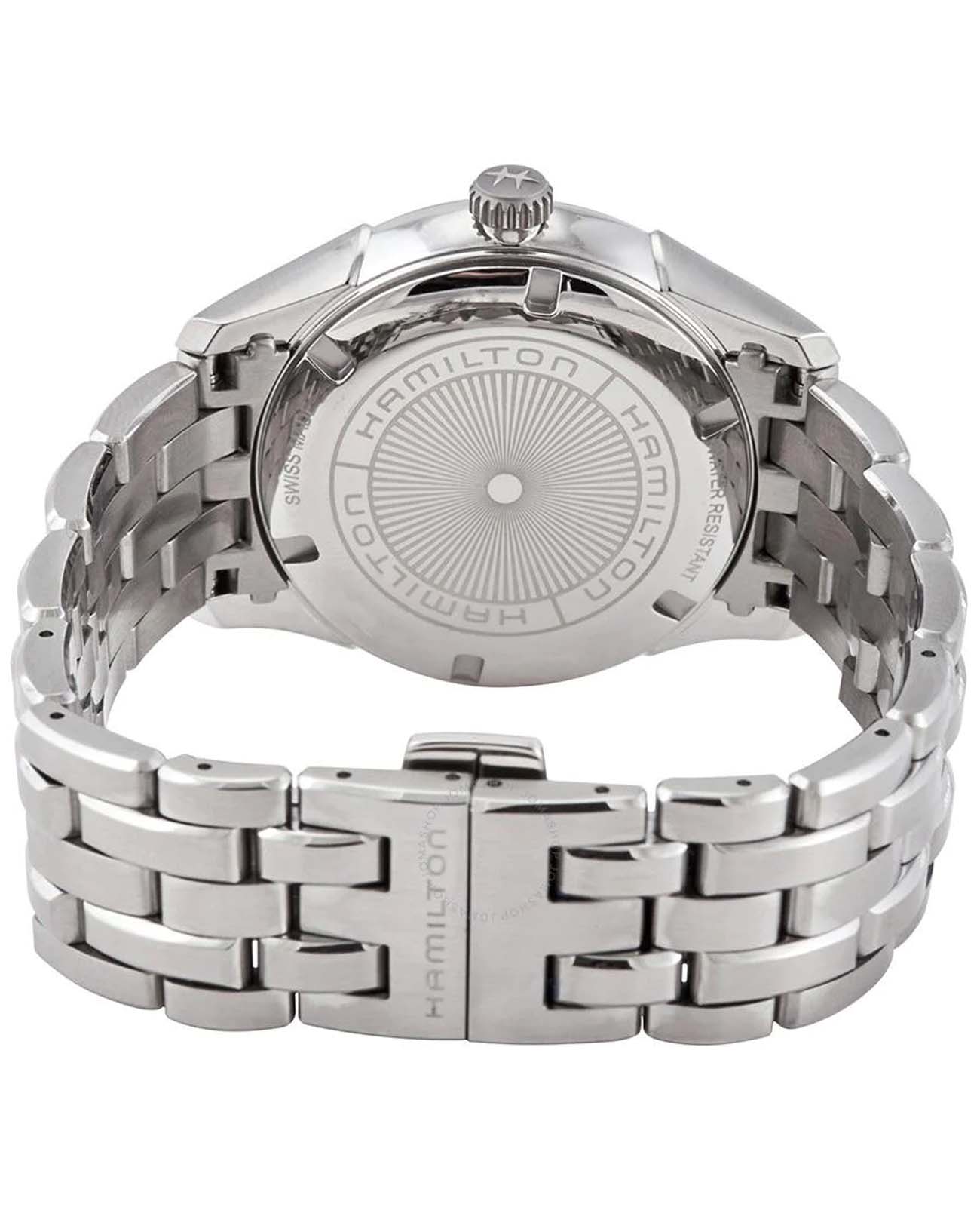 Оригинальные часы Hamilton Hamilton Jazzmaster Gent Quartz H32451142 кварцевые калибр механизма f06.111 общий вид