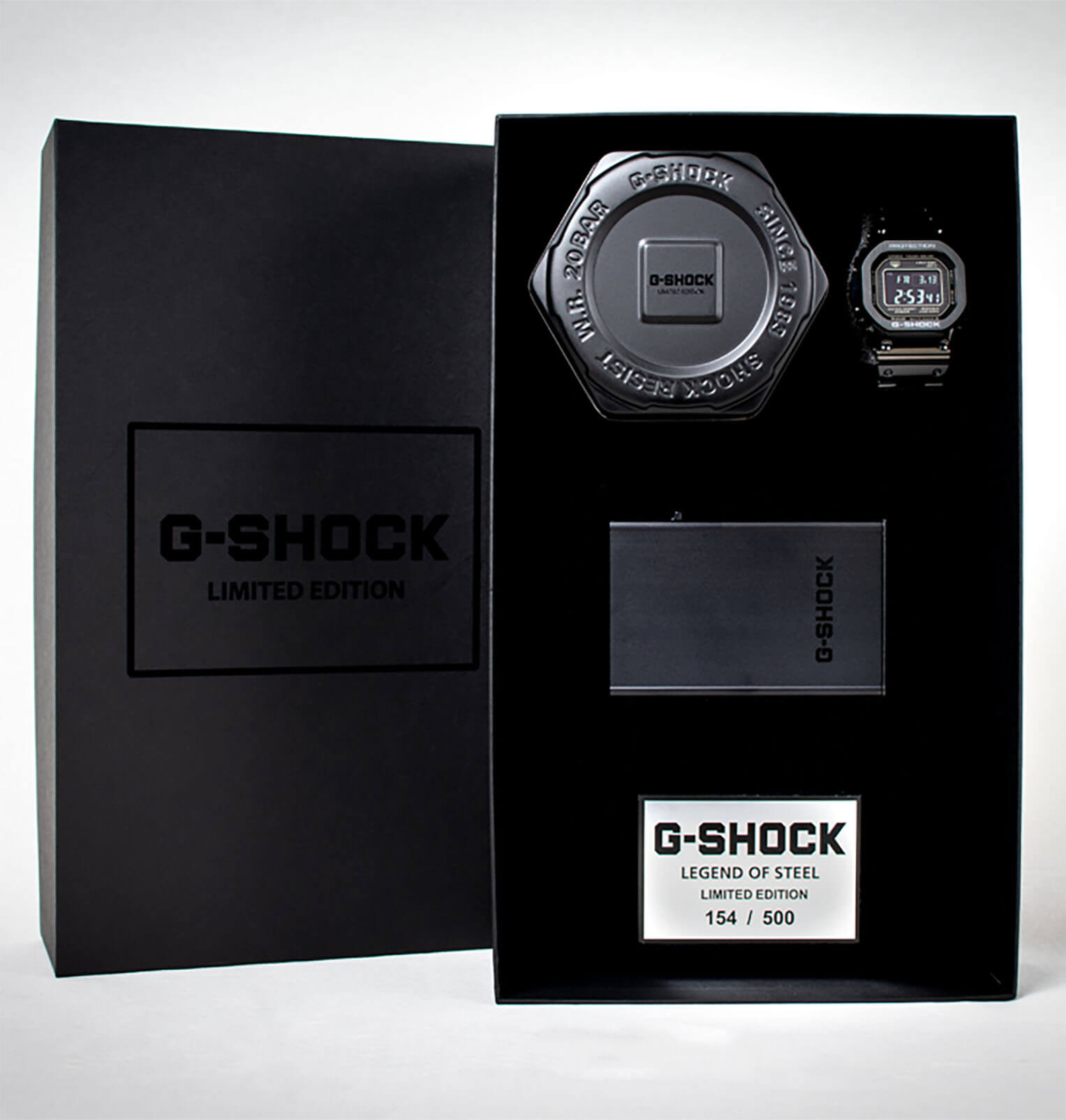 Casio Casio G-Shock GMW-B5000GDLTD-1 лимитированной серии — детали корпуса и сталь с ip покрытием