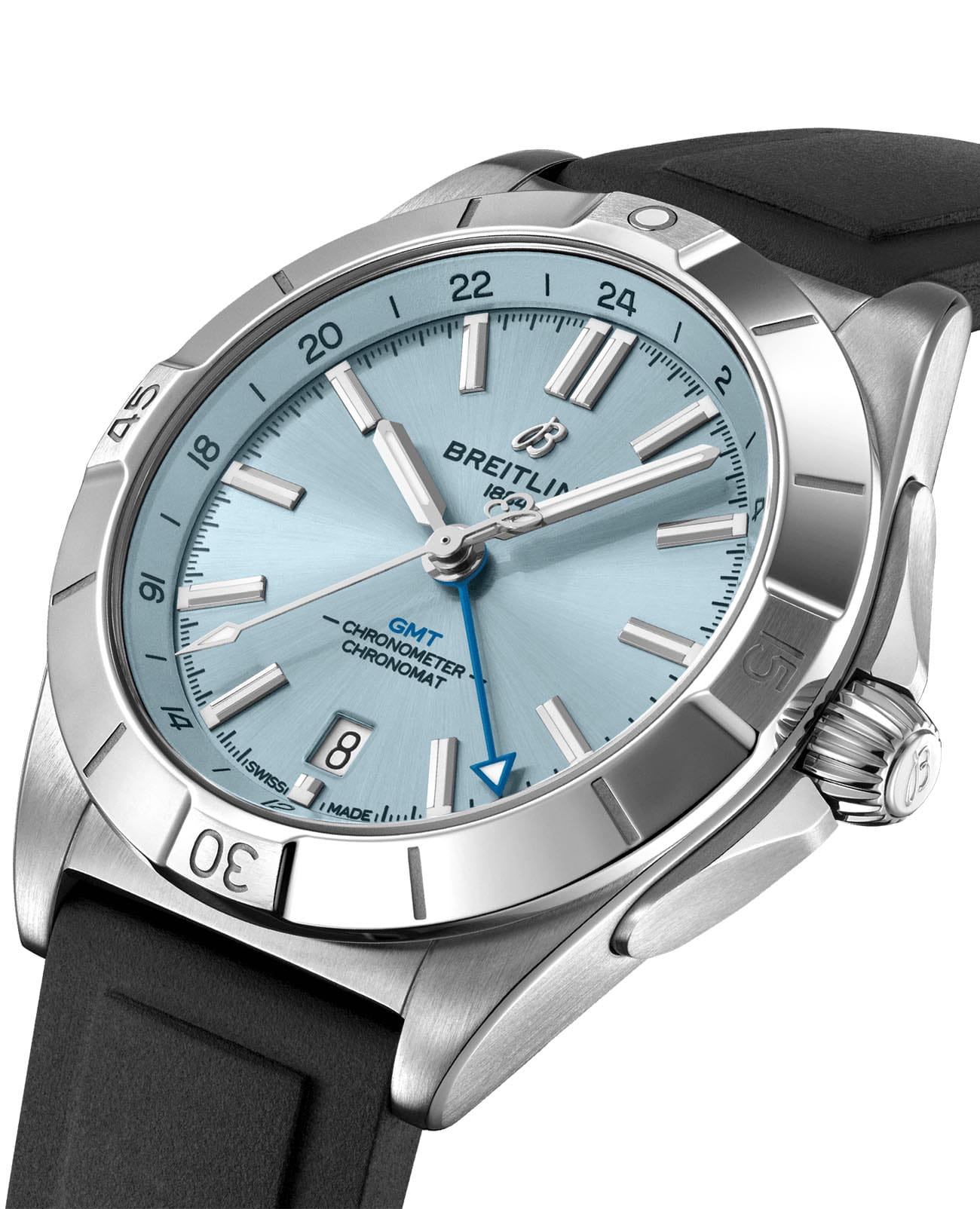 Breitling Breitling Chronomat Automatic GMT 40 P32398101C1S1 , наручные мужские часы фото под углом