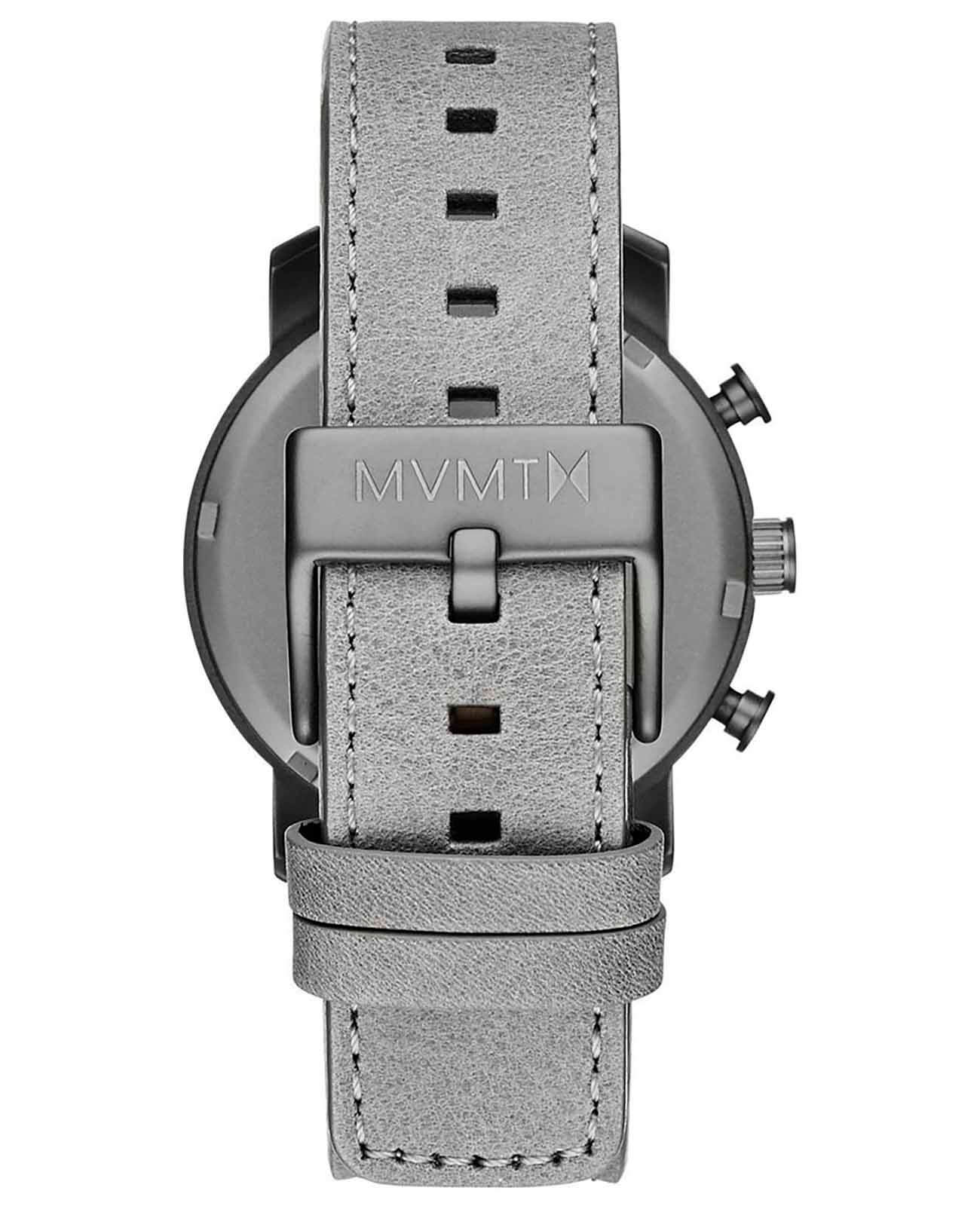 MVMT MVMT CBX-MONOCHROME,  сша мужские часы на браслете кожаный боковой вид
