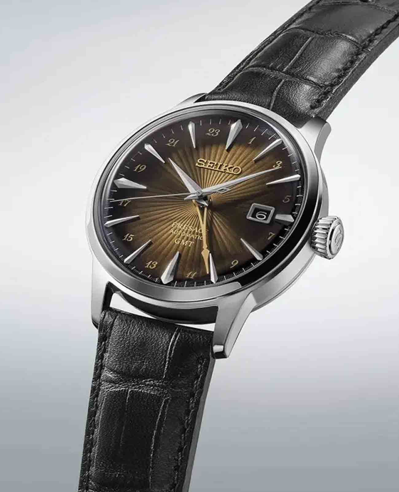 Seiko SSK039J1 мужские часы застежка крупным планом