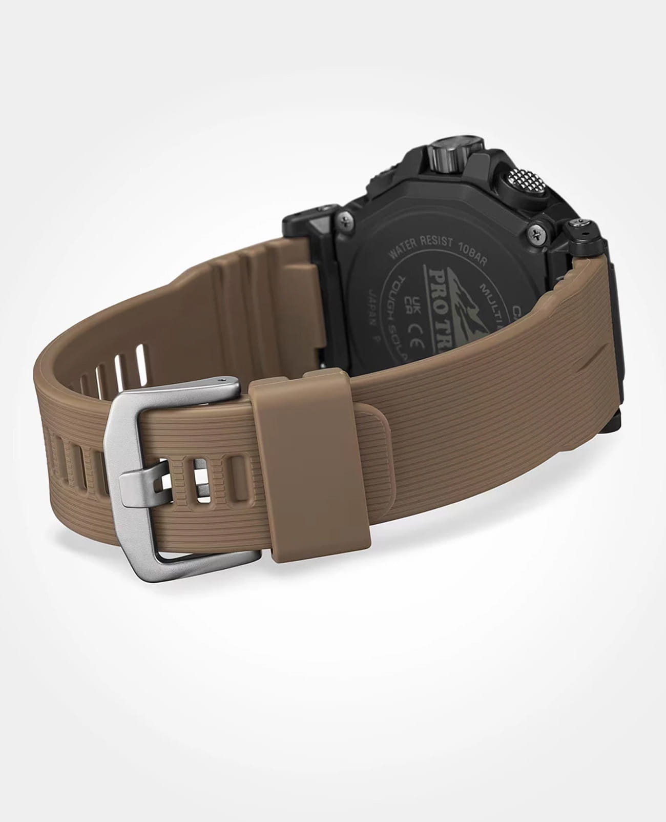 Casio Casio Pro Trek PRW-61LD-5 мужские часы  циферблат на запястье