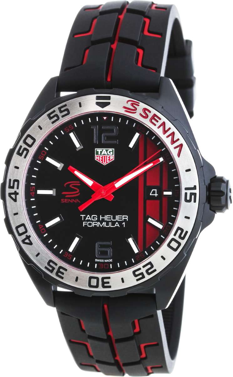 TAG Heuer TAG Heuer Formula 1 WAZ1014.FT8027, formula 1 швейцария мужские часы на браслете каучук боковой вид