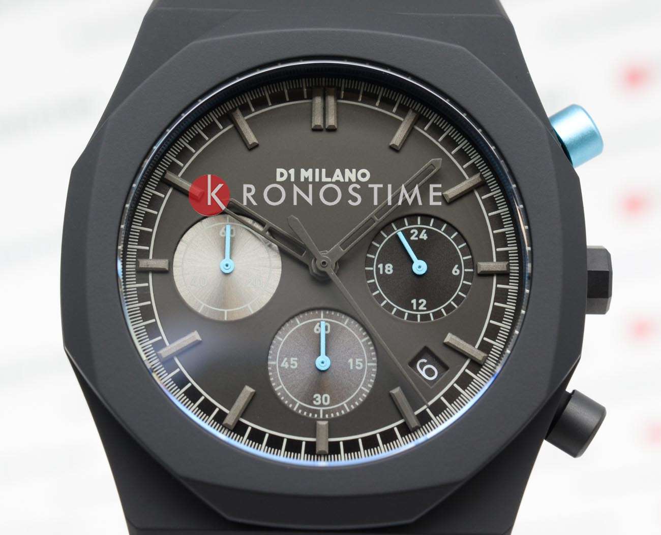 D1 Milano D1 Milano Polychrono PHBJ07,  италия мужские часы на браслете пластик боковой вид