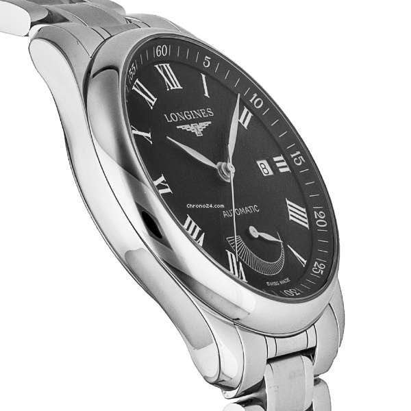 Longines Longines Master Collection L2.908.4.51.6, master collection швейцария мужские часы на браслете нержавеющая сталь боковой вид