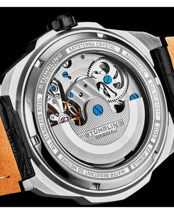 Stuhrling Stuhrling Navigator 1012.02 мужские часы зеленый циферблат на запястье