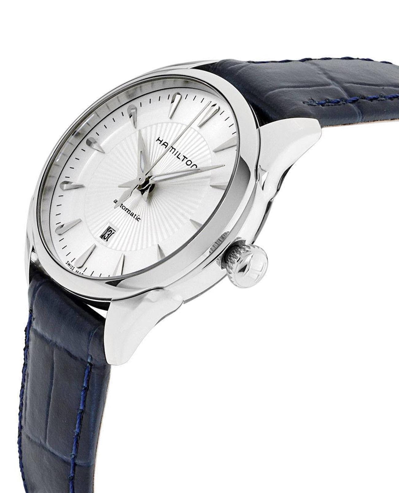 Hamilton Hamilton Jazzmaster Lady Auto H42215651, jazzmaster швейцария женские часы на браслете кожаный боковой вид