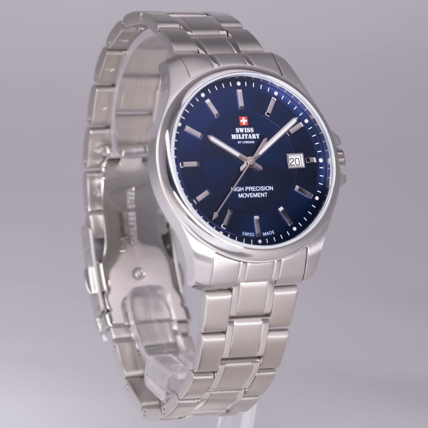 Swiss Military by Chrono Swiss Military by Chrono SM30200.03 , наручные мужские часы фото под углом