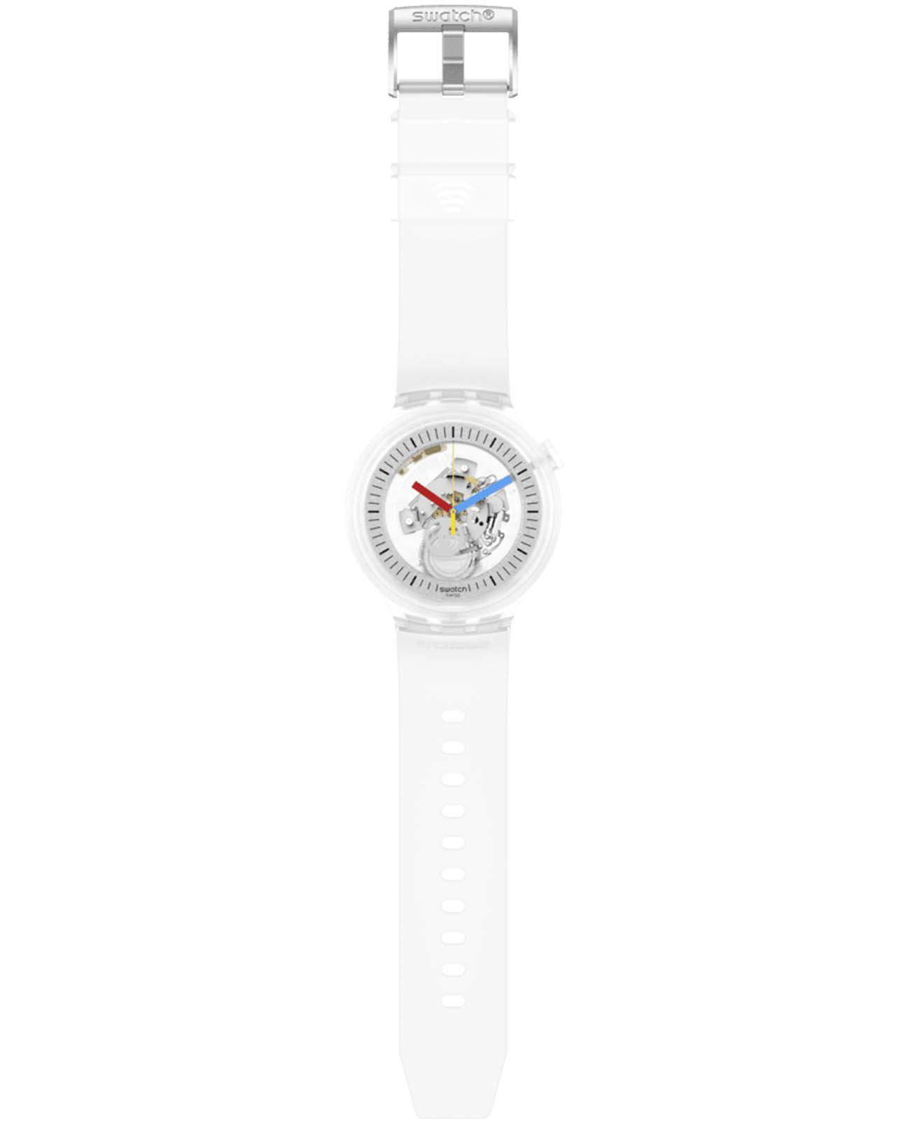 Swatch Swatch Big Bold Swatch Pay! SB01K102-5300 , наручные мужские часы фото под углом