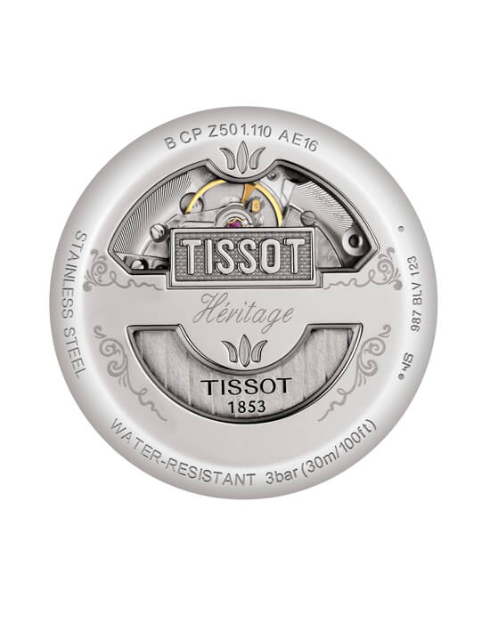 Tissot Tissot Heritage 1948 T66.1.722.33 , наручные мужские часы фото под углом