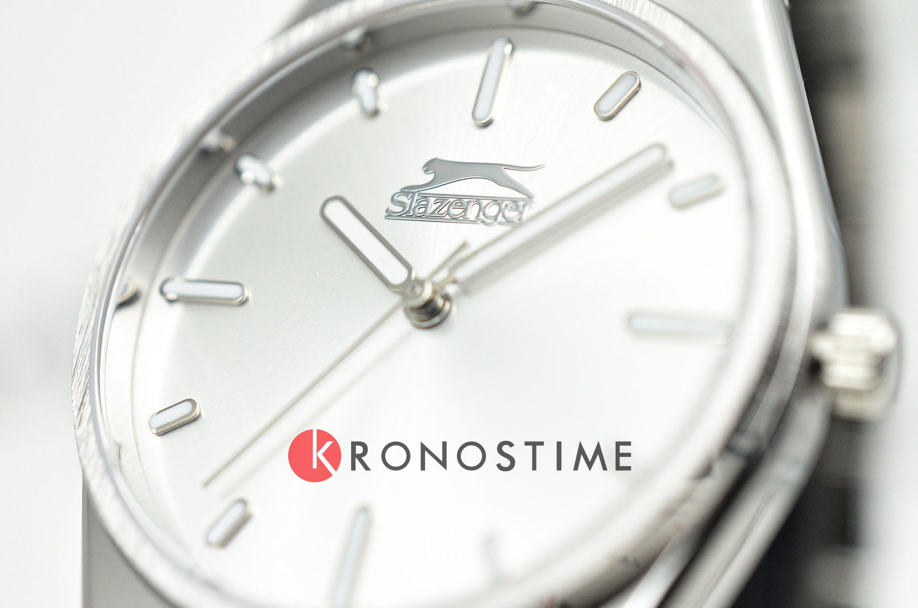 Slazenger Slazenger SL.09.2116.3.01 кварцевые женские часы часы крупный план серебристый циферблата