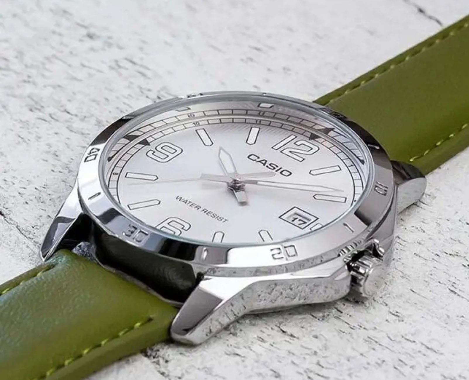 Casio Casio Collection MTP-V004L-3B , наручные мужские часы фото под углом