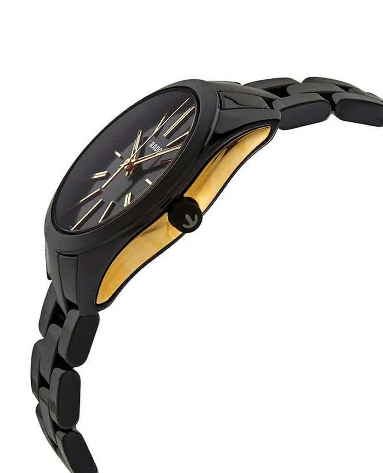 Rado Rado Hyperchrome R32214152, hyperchrome швейцария женские часы на браслете высокотехнологичная керамика боковой вид