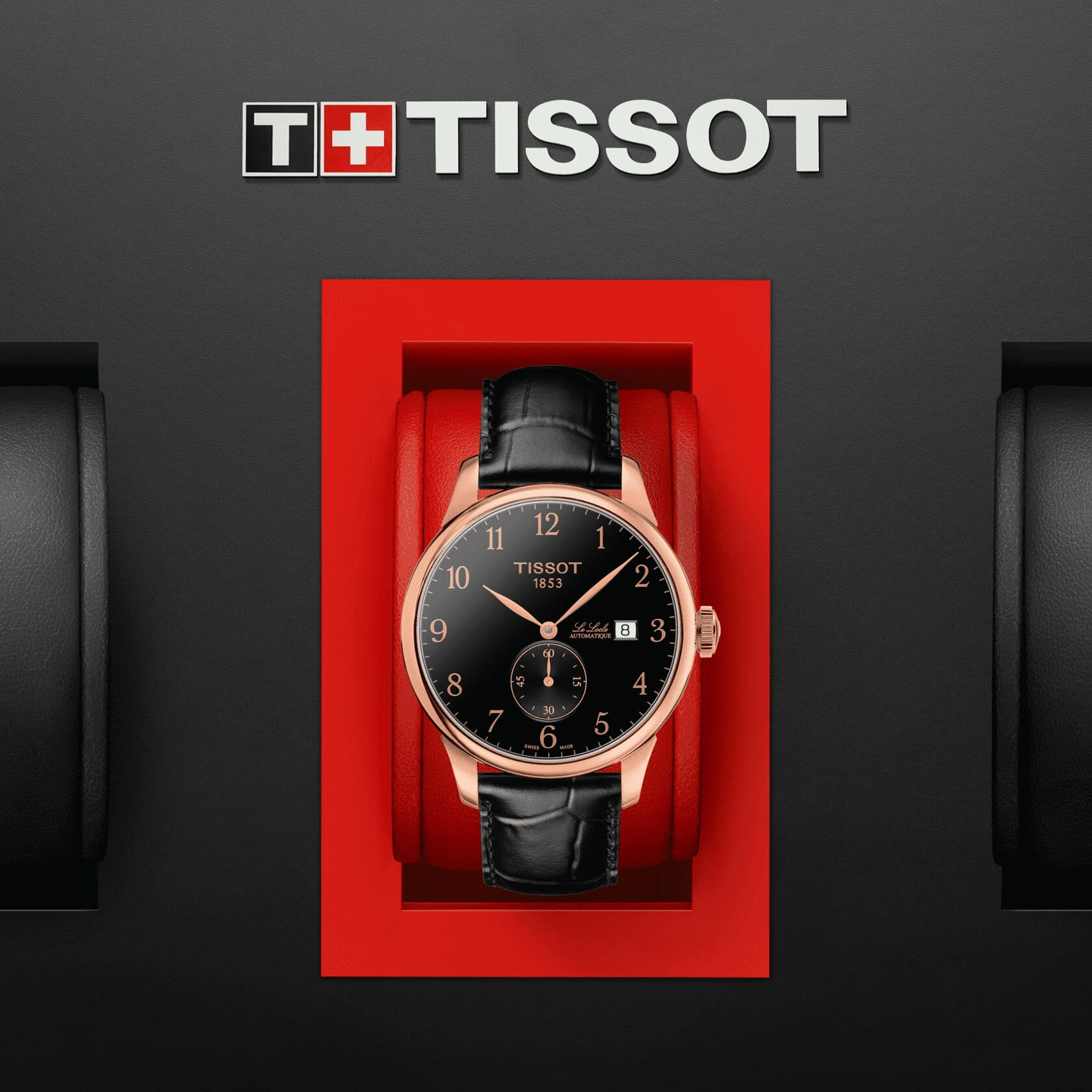 Tissot T0064283605200 мужские часы застежка крупным планом