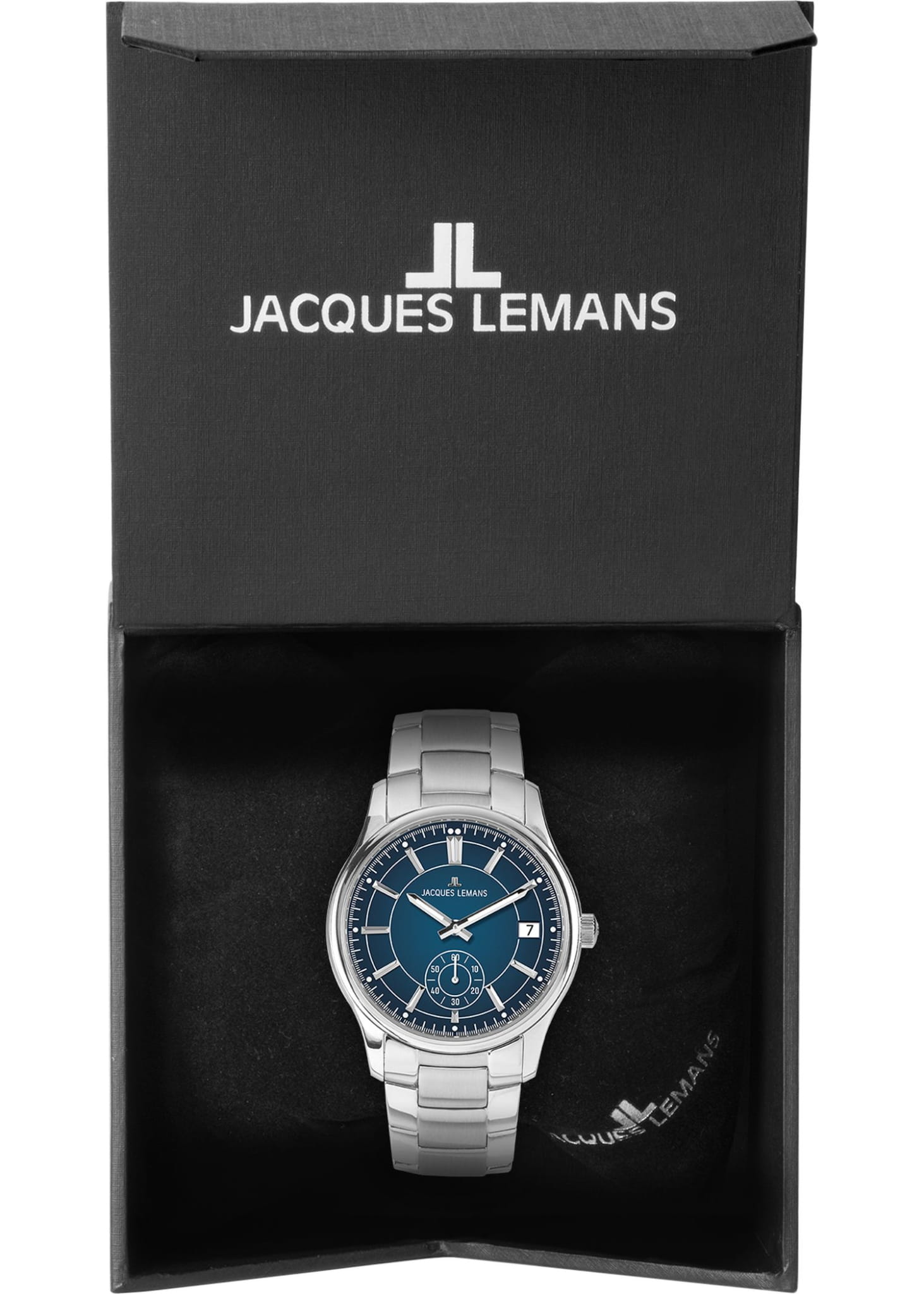 Jacques Lemans Jacques Lemans Derby 1-2197G,  derby австрия мужские часы на браслете нержавеющая сталь боковой вид