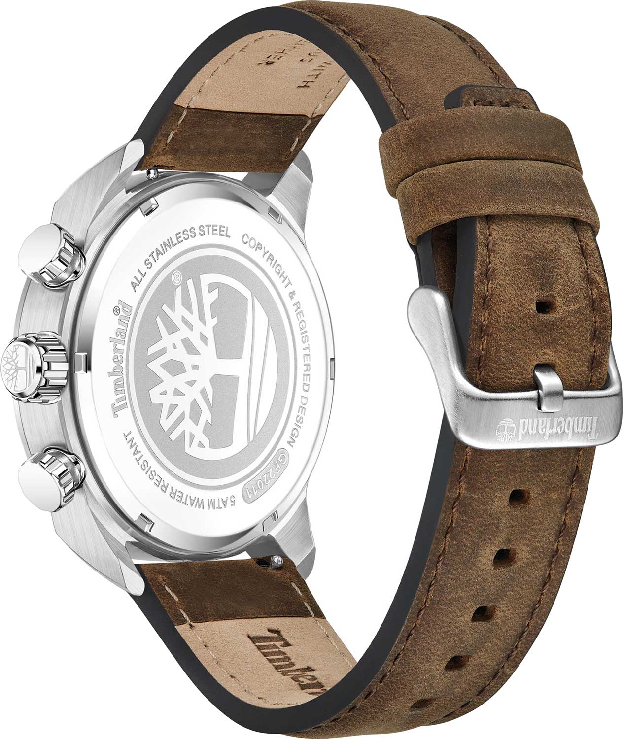 Timberland Timberland Henniker II TDWGF2201106,  сша мужские часы на браслете кожаный боковой вид