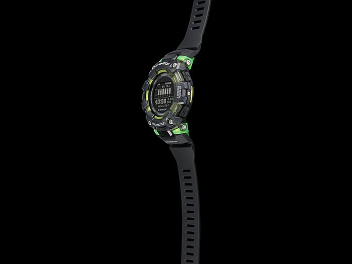 Casio Casio G-Shock GBD-100SM-1E, g-shock япония мужские часы на браслете пластик боковой вид