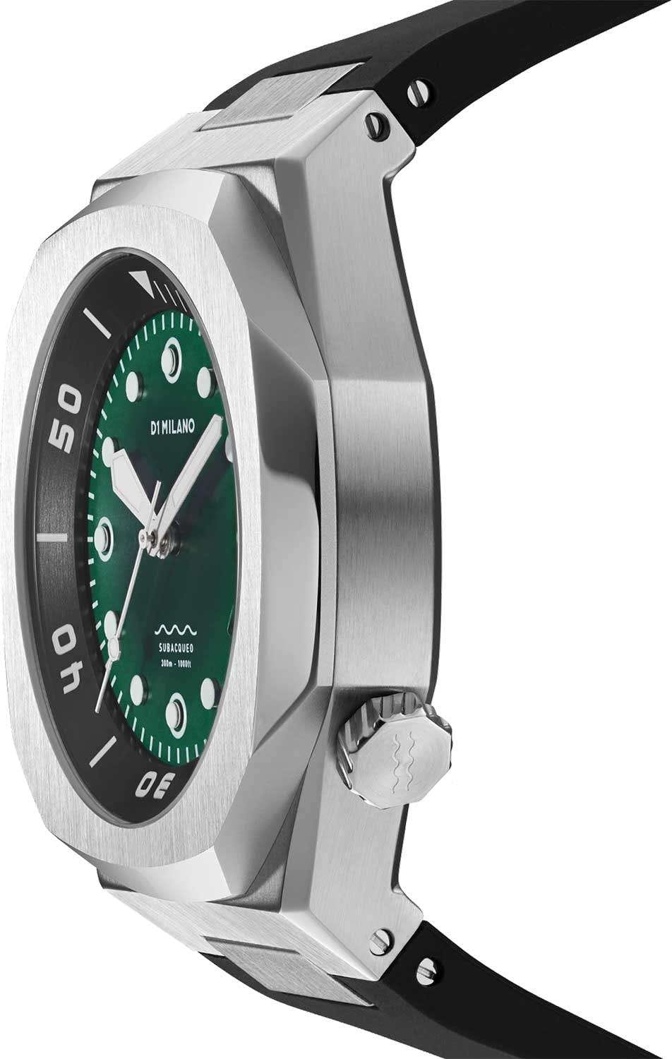 D1 Milano D1 Milano DVRJ03,  италия мужские часы на браслете силикон боковой вид