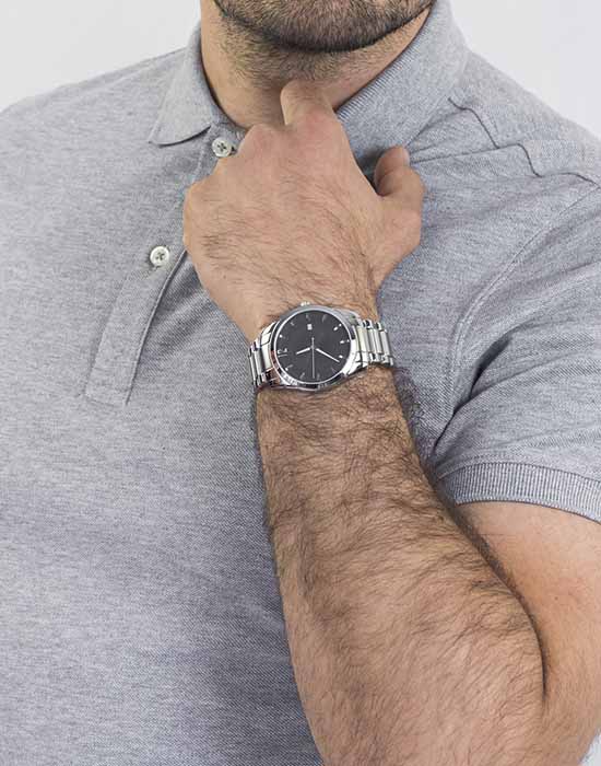 Оригинальные часы Adriatica Adriatica A8301.5156Q кварцевые калибр механизма eta f06 общий вид