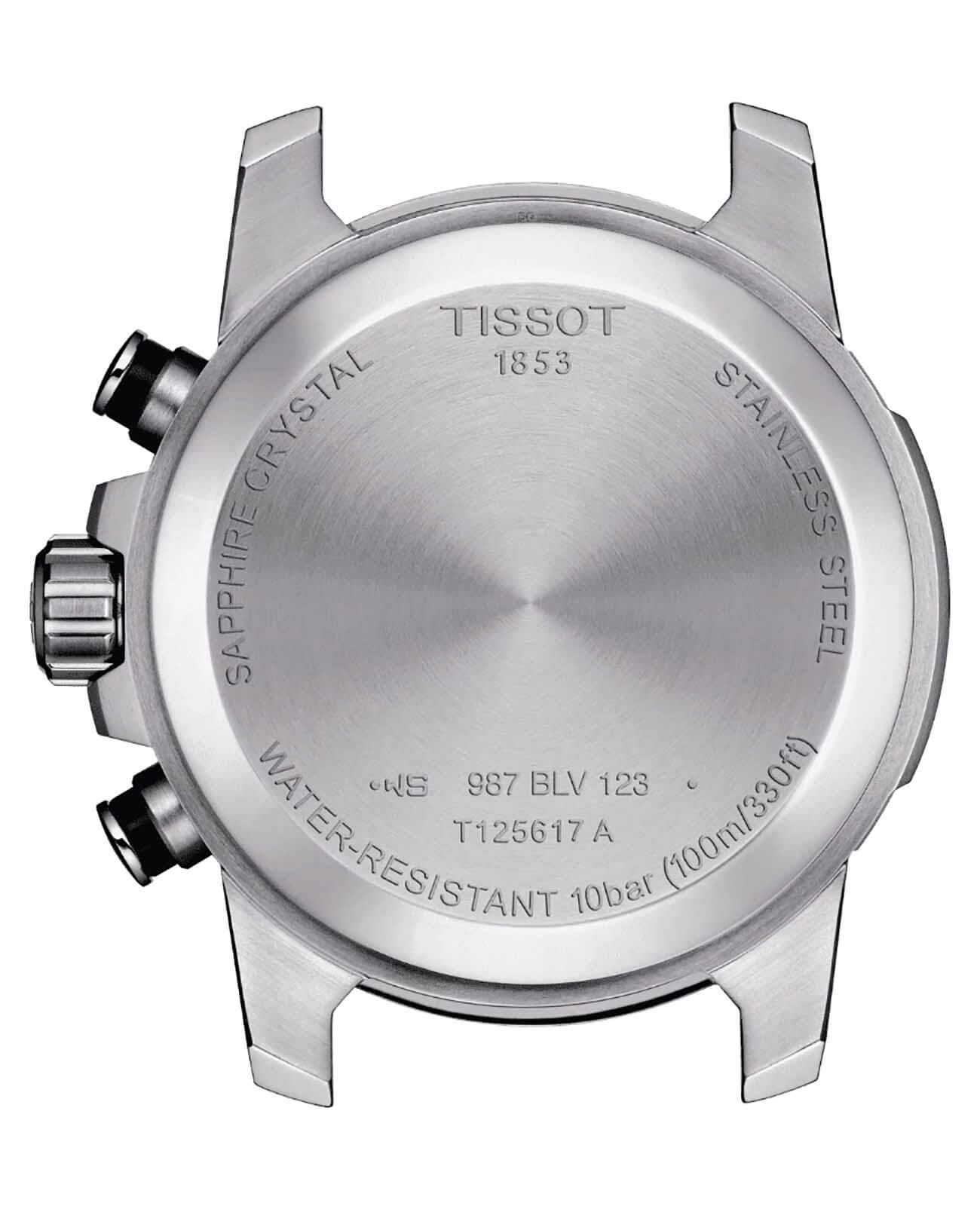 Оригинальные часы Tissot Tissot SuperSport Chrono T125.617.11.051.00 кварцевые калибр механизма eta g10.212 общий вид