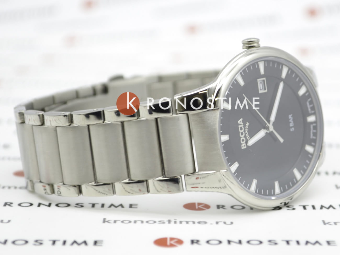 Оригинальные часы Boccia Titanium Boccia Titanium 3629-01 кварцевые калибр механизма  общий вид
