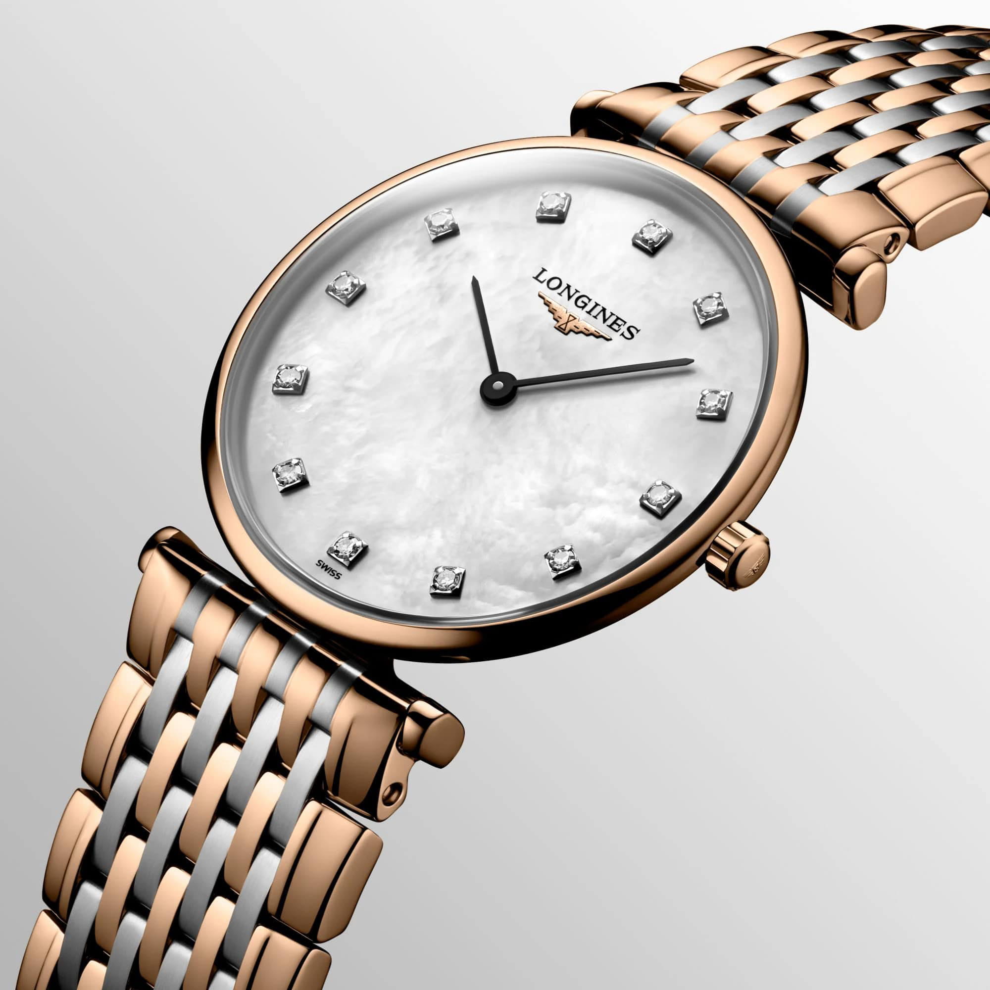 Longines Longines La Grande Classique L4.766.1.97.7, la grande classique швейцария женские часы на браслете сталь c pvd покрытием боковой вид