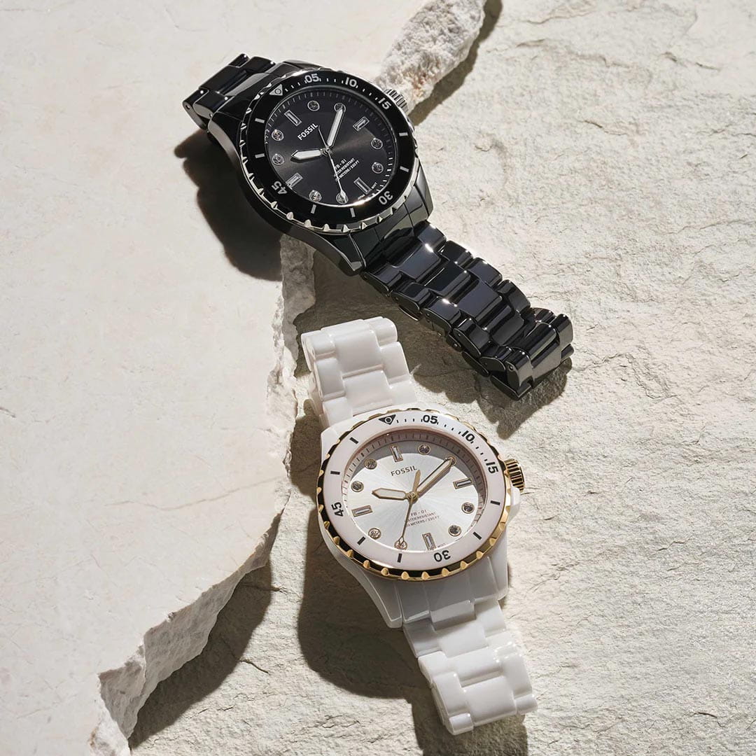 Fossil Fossil FB-01 CE1108 — полный набор фото женские часы сша