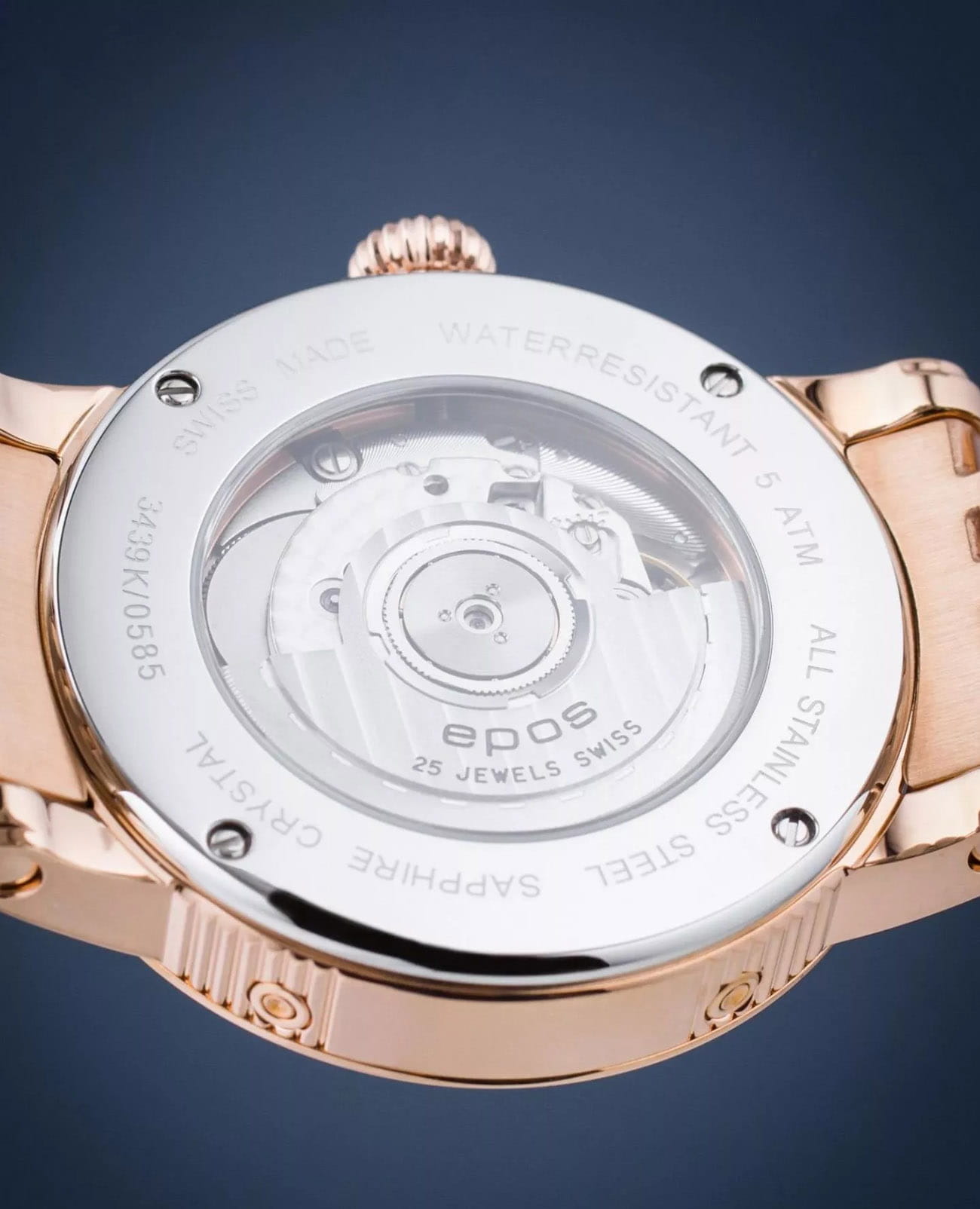 Epos Epos Oeuvre d'art 3439.322.24.26.34 , наручные мужские часы фото под углом