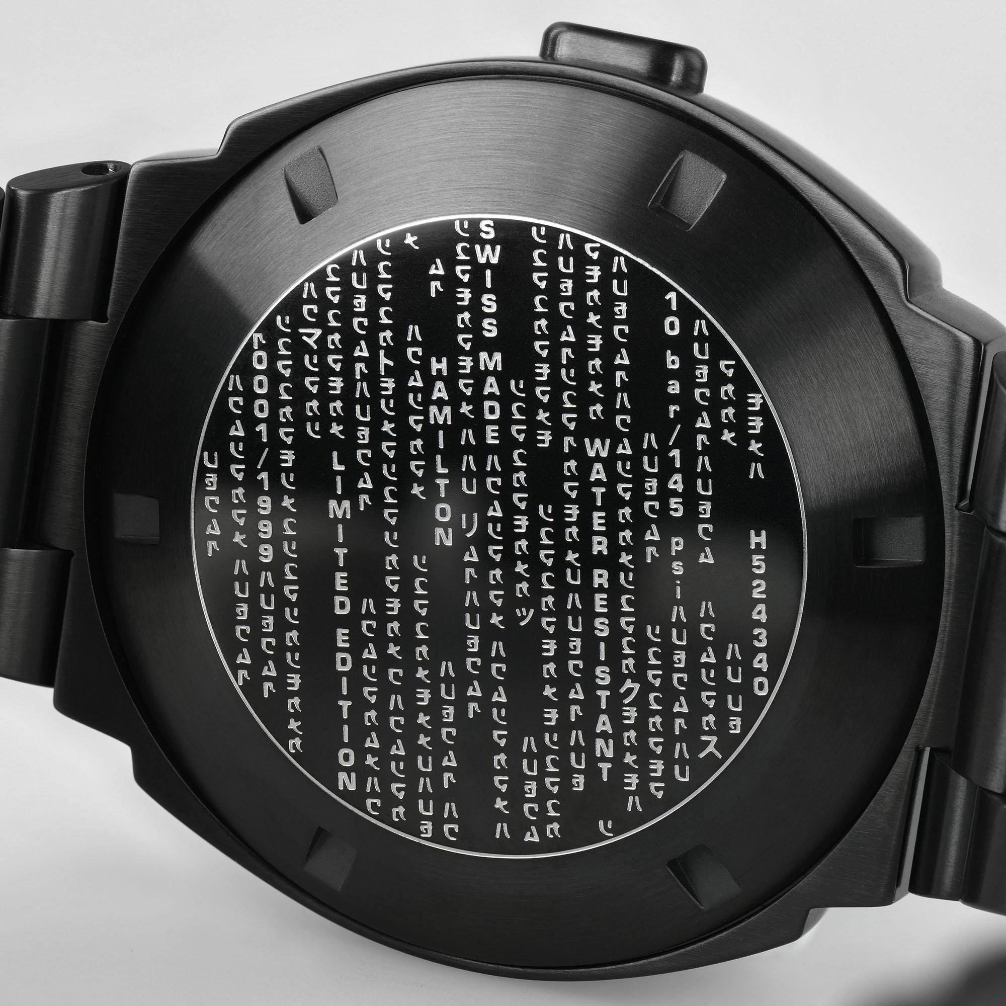 Hamilton Hamilton American Classic PSR MTX Digital Quartz H52434130 мужские часы зеленый циферблат на запястье