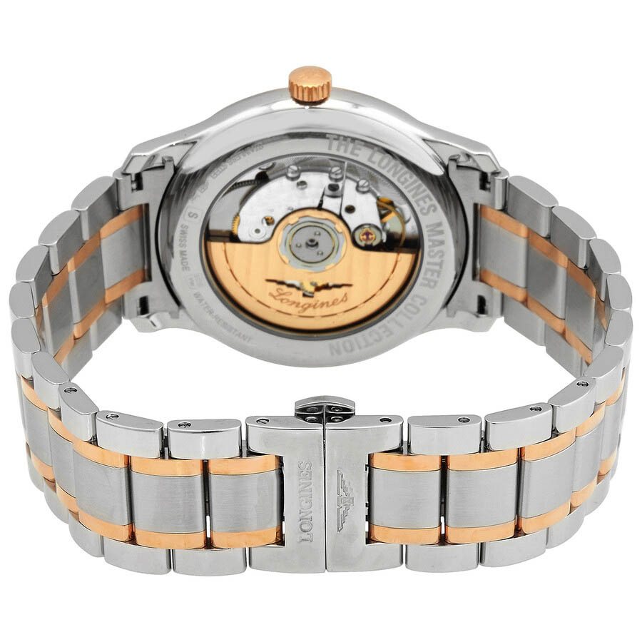 Longines Longines Master Collection L2.628.5.19.7, master collection швейцария мужские часы на браслете нержавеющая сталь + золото 18к боковой вид