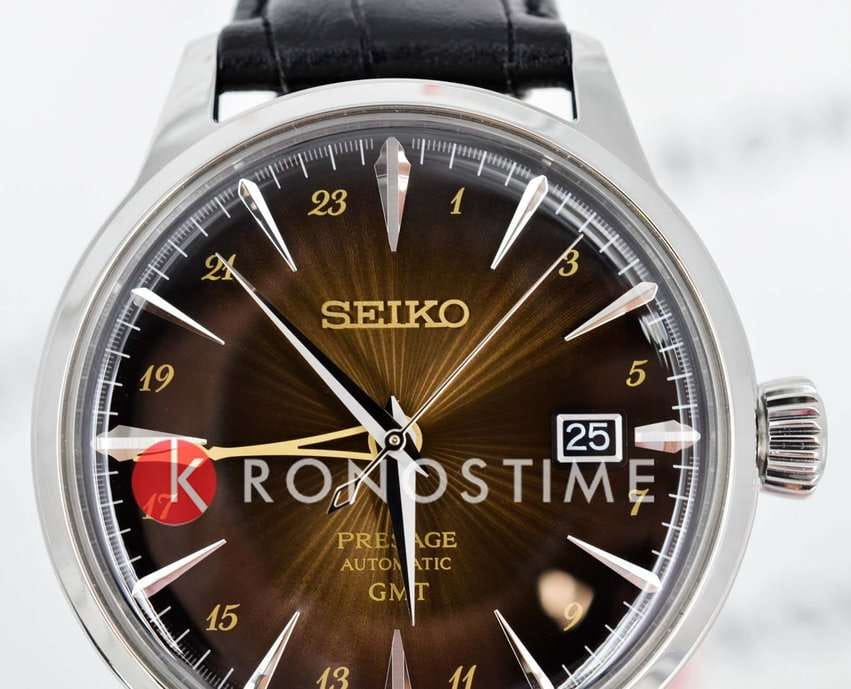 Seiko Seiko Presage Cocktail Time SSK039J1, presage япония мужские часы на браслете кожаный боковой вид