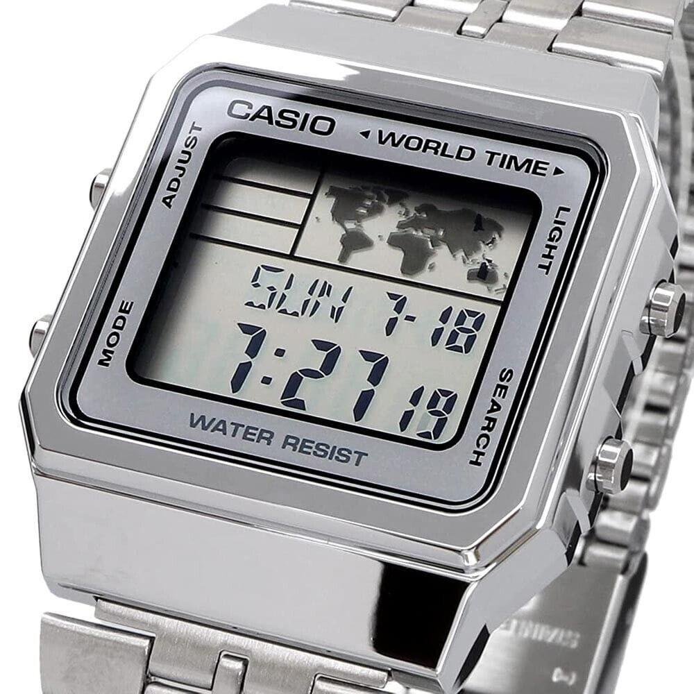 Оригинальные часы Casio Casio Vintage A500WA-7DF кварцевые калибр механизма  общий вид