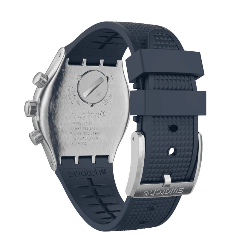 Swatch YVS454 мужские часы застежка крупным планом