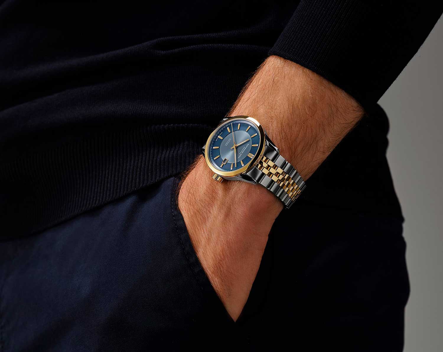 Raymond Weil Raymond Weil Freelancer 2771-STP-50051, freelancer швейцария мужские часы на браслете нержавеющая сталь с pvd-покрытием боковой вид