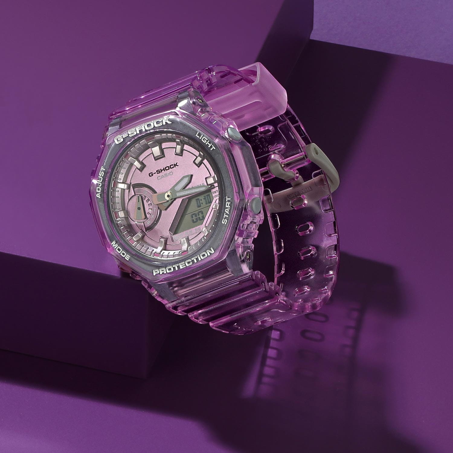 Casio Casio G-Shock GMA-S2100SK-4A g-shock с фиолетовый ремешком