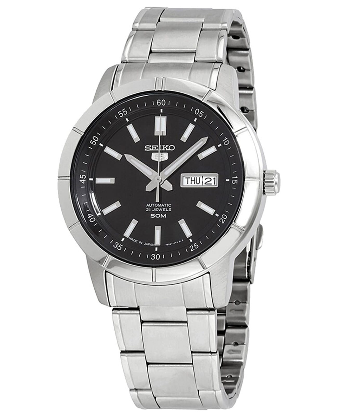 Seiko Seiko 5 Regular SNKN55J1 , наручные мужские часы фото под углом