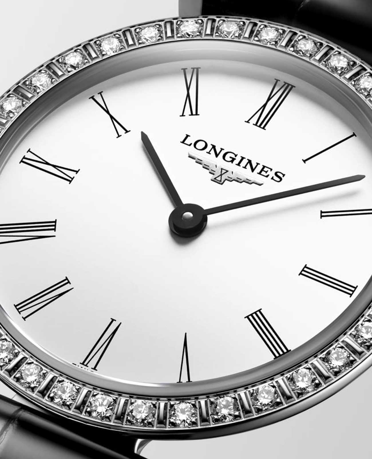 Longines Longines La Grande Classique L4.341.0.11.2 женские часы белый циферблат на запястье