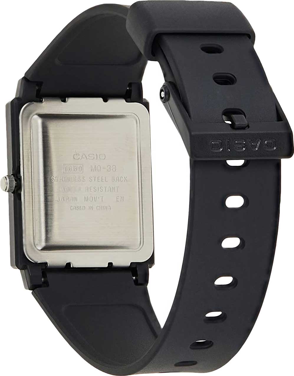 Casio Casio Collection MQ-38-7A, collection япония мужские часы на браслете пластик боковой вид