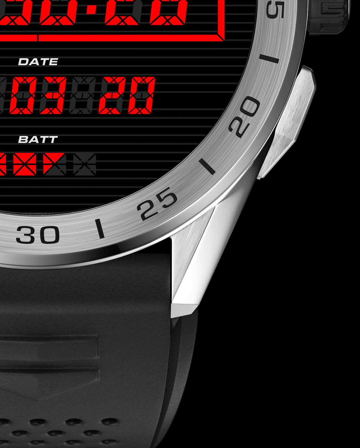 TAG Heuer TAG Heuer Connected Calibre E3 - 45 mm SBG8A12.BT6219  - задняя крышка керамика металл сталь корпуса, швейцария часы