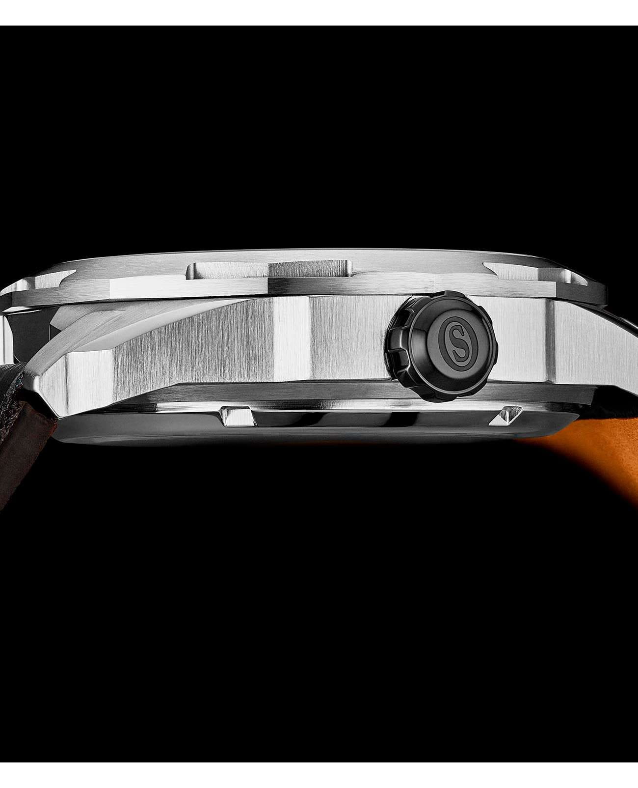 Оригинальные часы Stuhrling Stuhrling Navigator 1012.02 механические калибр механизма  общий вид