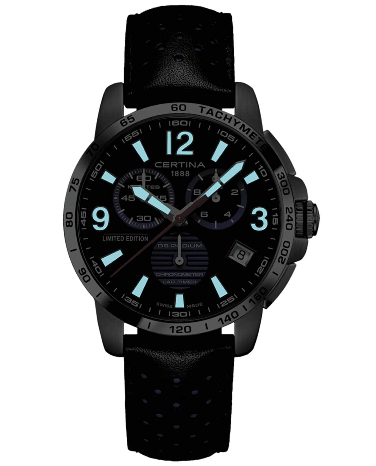 Certina Certina DS Podium Chronograph Lap Timer C034.453.16.057.20 , наручные мужские часы фото под углом