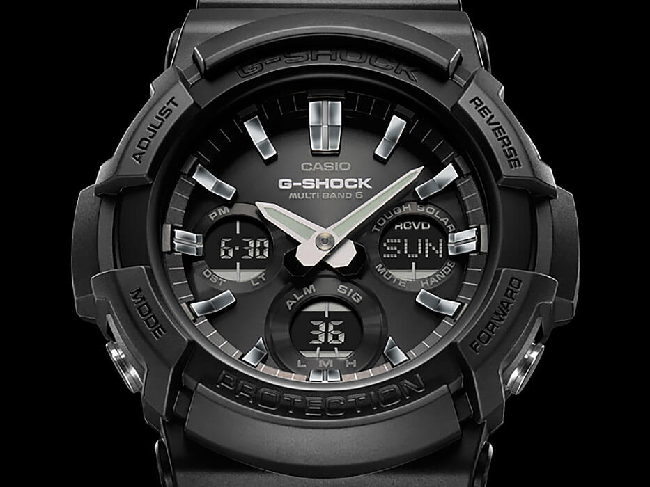 Casio Casio G-Shock GAW-100B-1A электронные часы с аксессуарами мужские часы модель GAW-100B-1AER